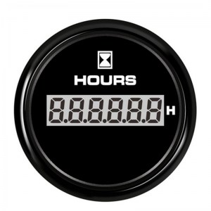 Hourmeter black